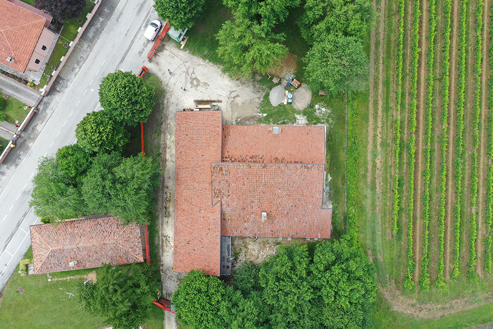 Immagine del cantiere prima dei lavori