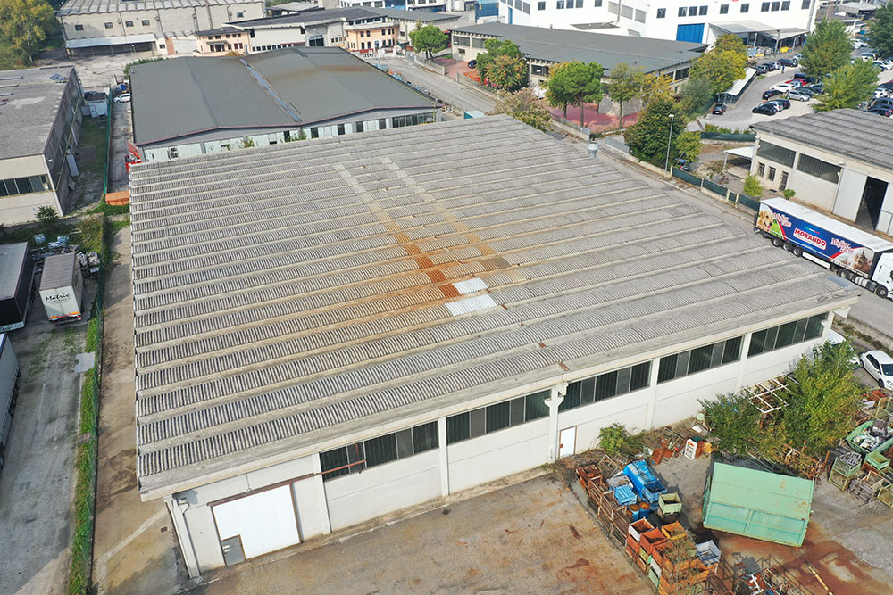 Immagine del cantiere prima dei lavori