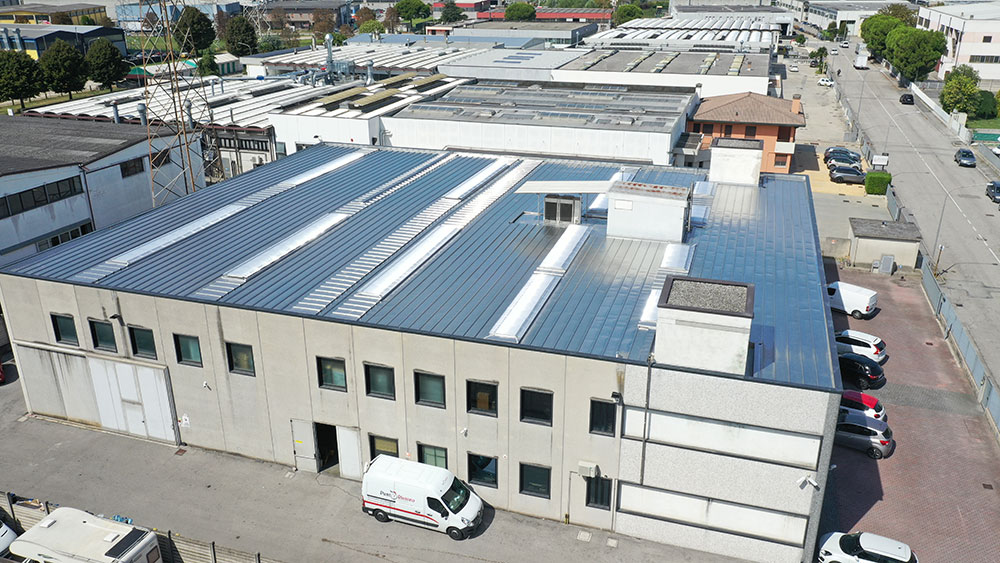 Immagine del cantiere durante dei lavori