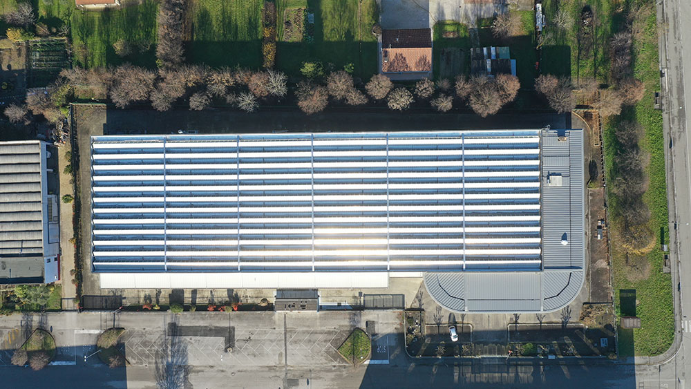 Immagine del cantiere dopo dei lavori