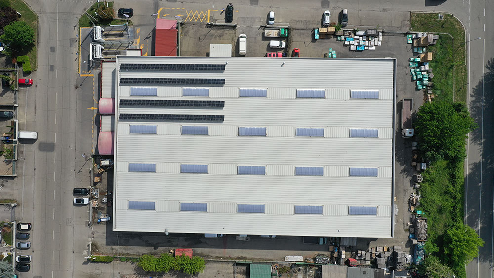 Immagine del cantiere dopo dei lavori