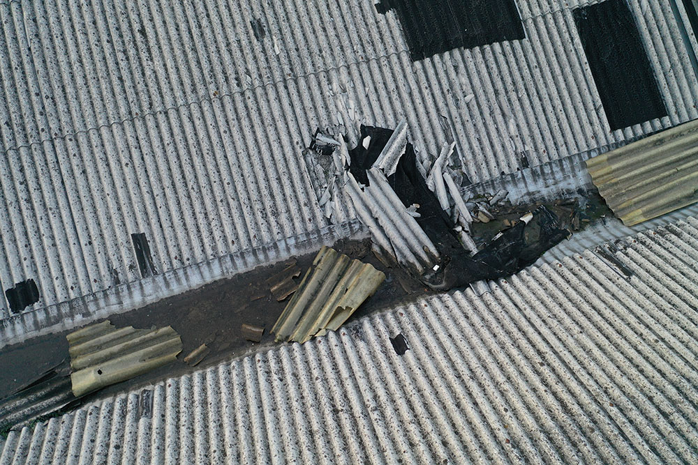 Immagine del cantiere prima dei lavori