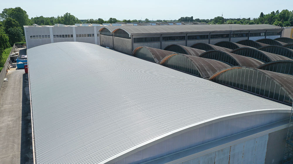 Immagine del cantiere dopo dei lavori