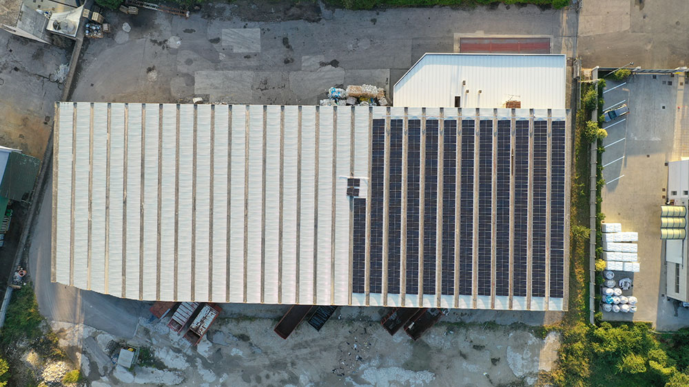 Immagine del cantiere dopo dei lavori