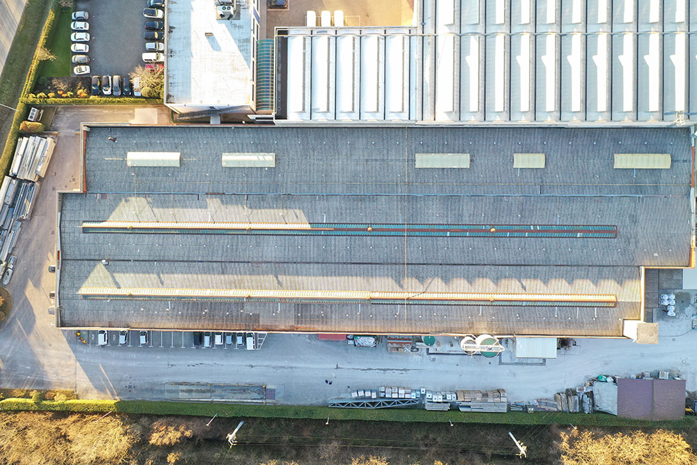 Immagine del cantiere prima dei lavori