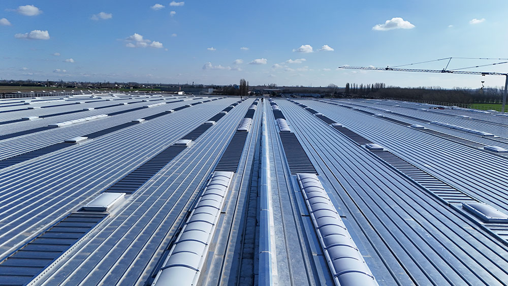 Immagine del cantiere dopo dei lavori