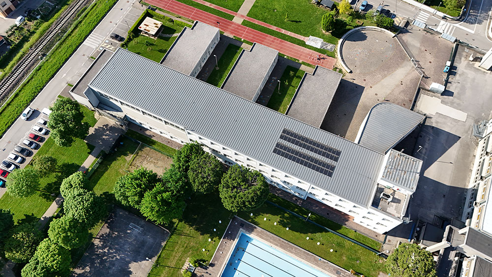 Immagine del cantiere dopo dei lavori